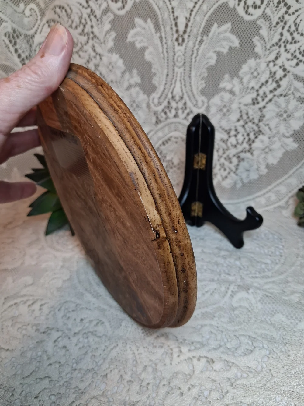 Vintage Icelandic Pingvellir(Thingvellir) Wood/Resin Wall Plaque Coat Of Arms